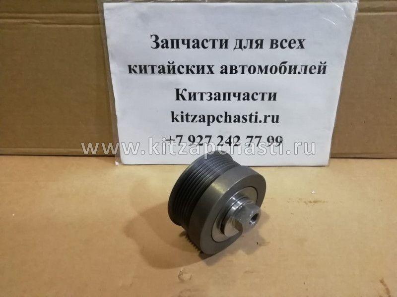 Ролик натяжителя ремня WD615G220 8РК Shacman F3000 612600060310